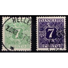 Danmark - Portomærker - Høj AFA.